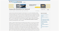 Desktop Screenshot of bestgamecubeemulator.com